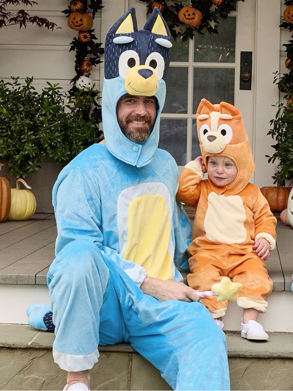 Pottery Barn- Adult Bluey Bandit Costume